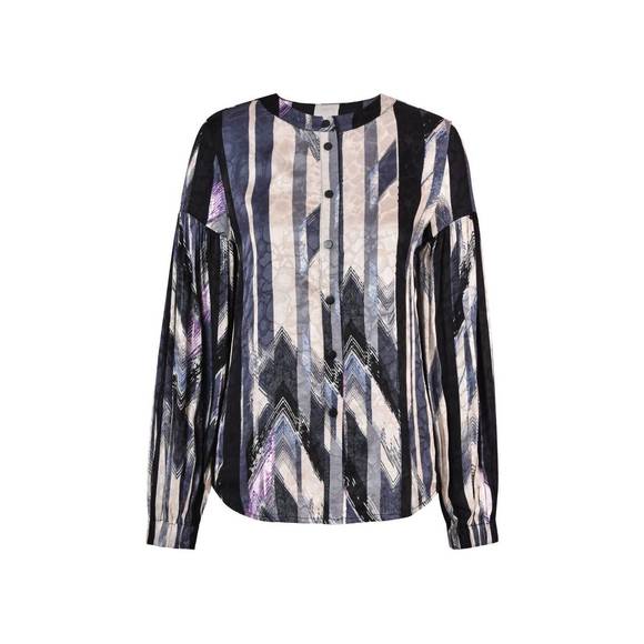 NEW NU DENMARK karen shirt in black mix - Picture 5 of 6